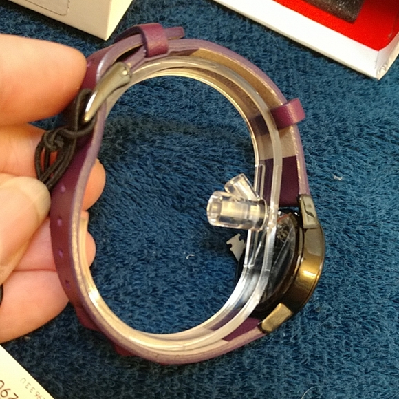 NWT NIXON Kenzie Leather Watch "Skinny Bitch" - Picture 6 of 8